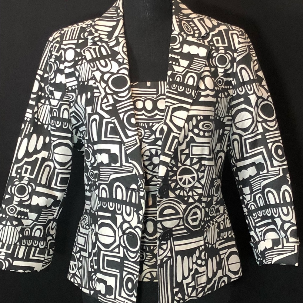 Andre Oliver Jacket SZ 8 & Halter Top SZ 10